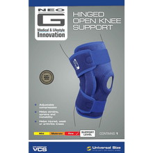 Load image into Gallery viewer, Neo G Medical Grade VCS Advanced Hinged Open Patella Knee Brace