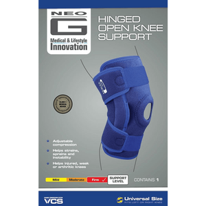 Neo G Medical Grade VCS Advanced Hinged Open Patella Knee Brace