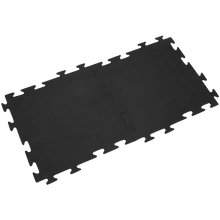 Load image into Gallery viewer, Rubber-Cal Armor-Lock (Fitness) Interlocking Rubber Tiles