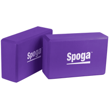 Load image into Gallery viewer, Spoga, Set of 2 Yoga Blocks Premium Quality